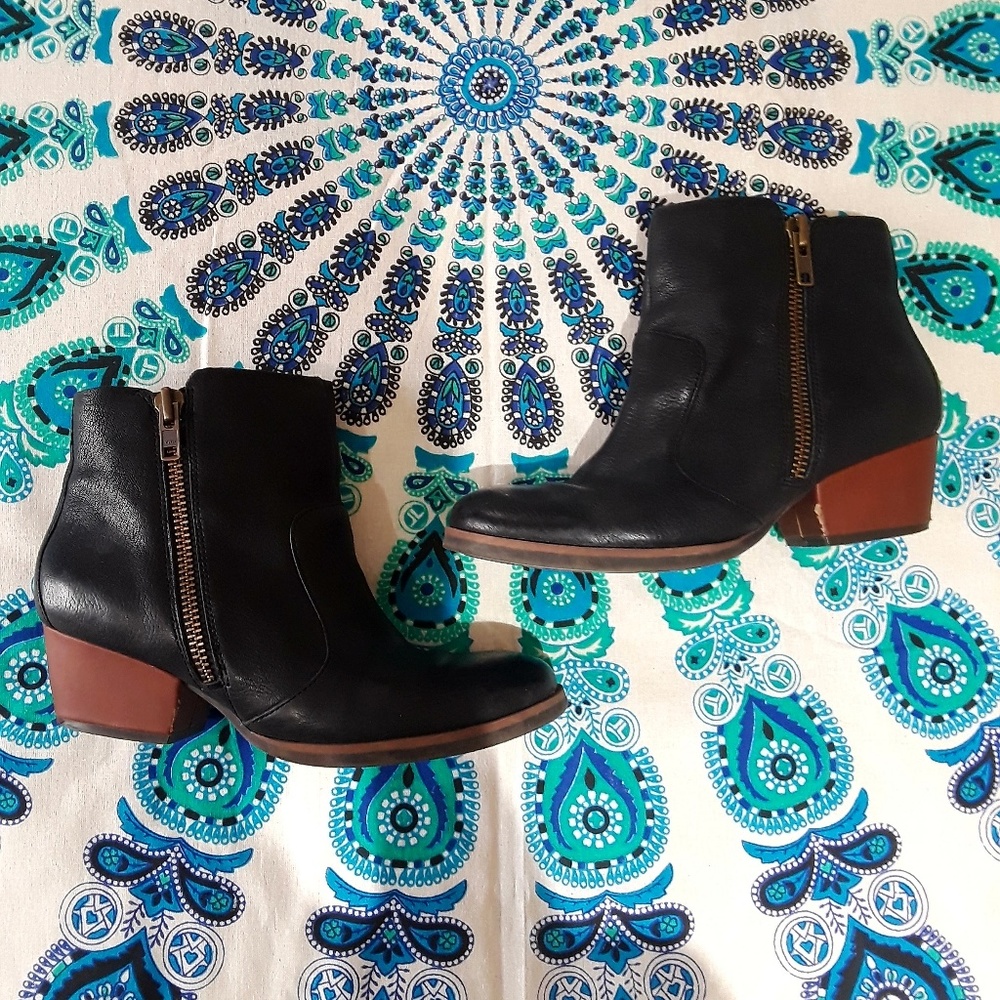 🖤Black Leather Boots🖤